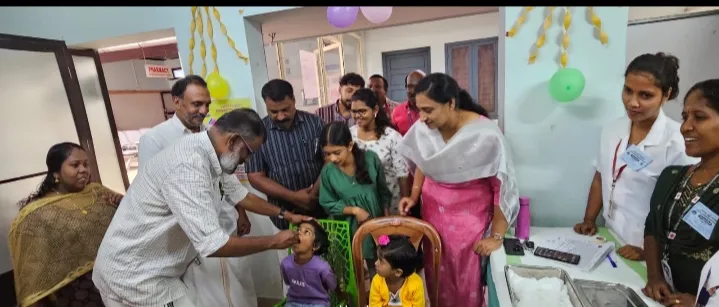 പള്‍സ് പോളിയോ പരിപാടി  - ബ്ലോക്ക്‌ തല  ഉദ്ഘാടനം 