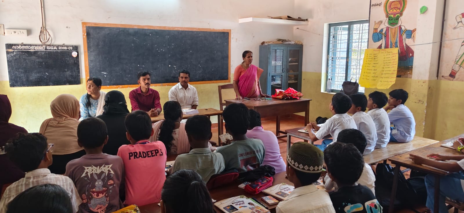 സ്പ്ലാഷ് വിദ്യാഭ്യാസപദ്ധതി ക്ലാസുകൾക്ക് തുടക്കം വാഴയൂർ   ഗ്രാമപഞ്ചായത്ത്