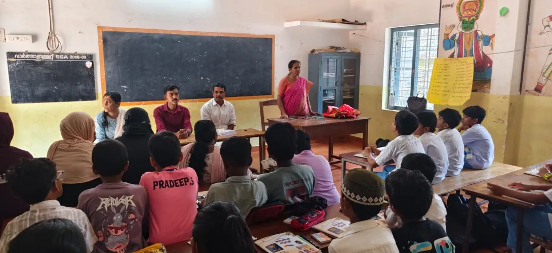 സ്പ്ലാഷ് വിദ്യാഭ്യാസപദ്ധതി ക്ലാസുകൾക്ക് തുടക്കം വാഴയൂർ   ഗ്രാമപഞ്ചായത്ത്