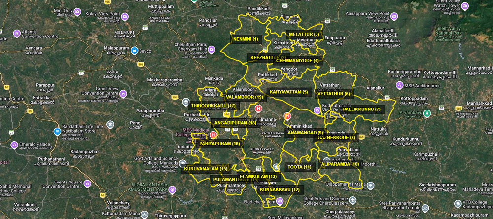 Perinthalmanna_Block_Panchayat_Map