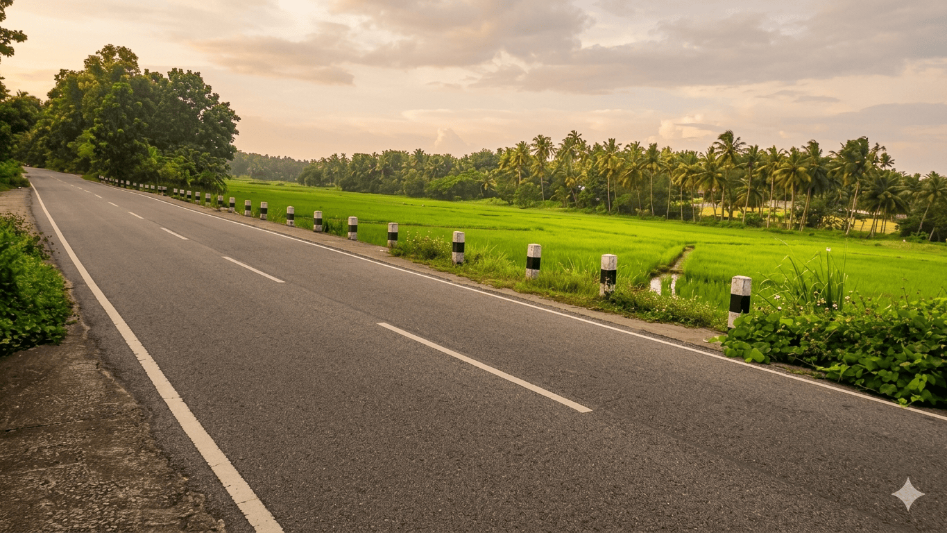 മുത്താന നെല്‍പാടം