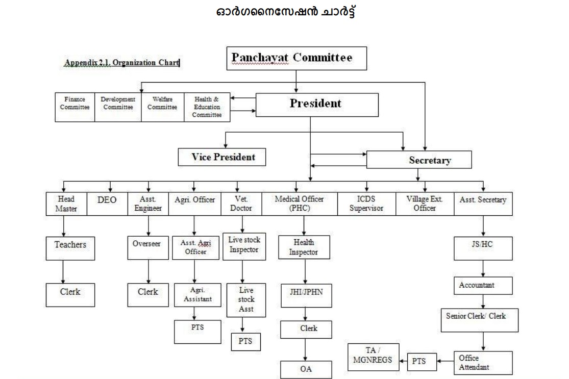 ഓർഗനൈസേഷൻ ചാർട്ട്