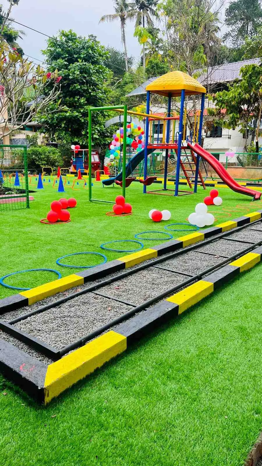 Govt. LPS Perunguzhi gets a makeover; a joyful learning environment created for children.