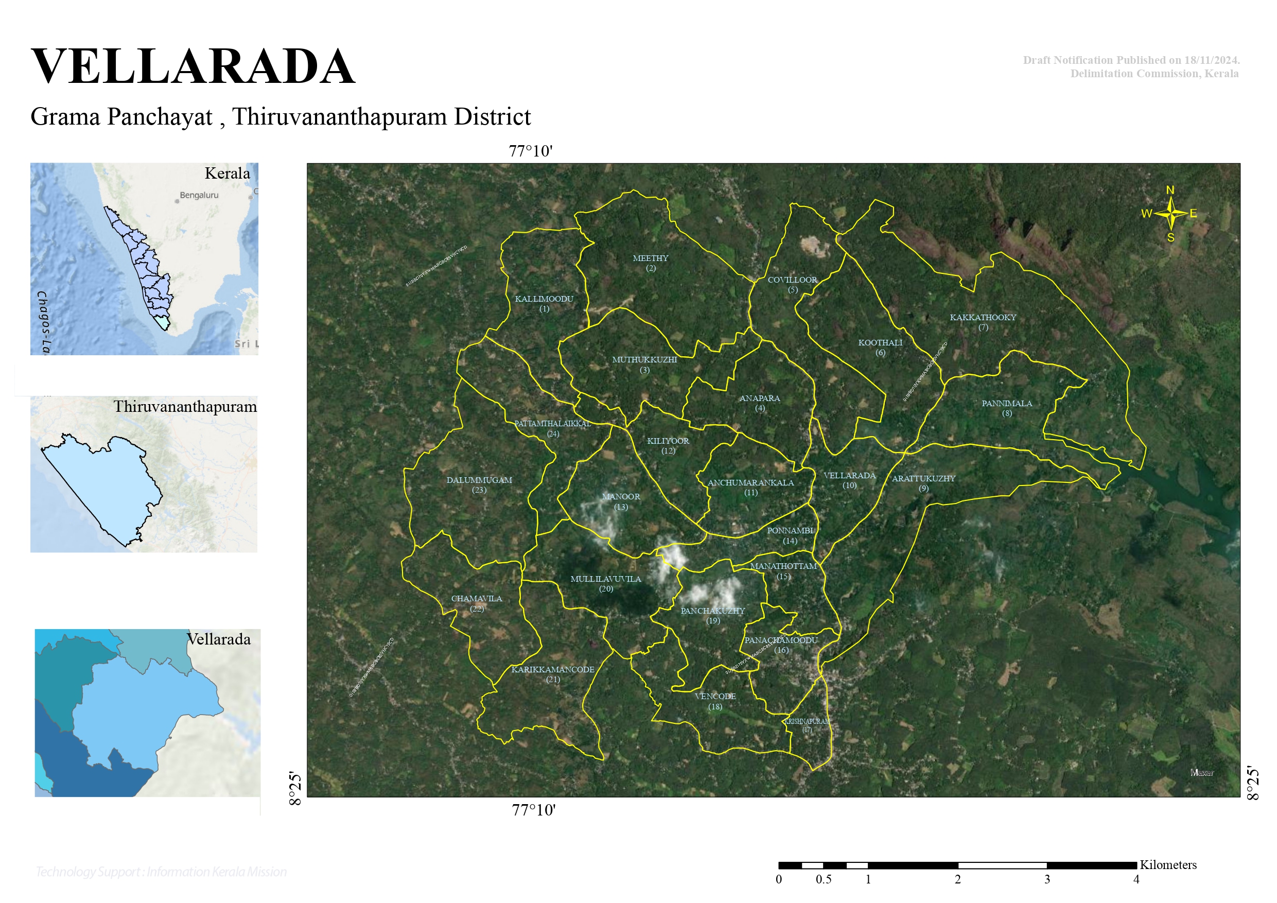 Map of Gramapanchayat