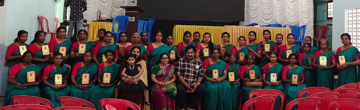 Ceremony to honour the members of the Haritha  Karma Sena