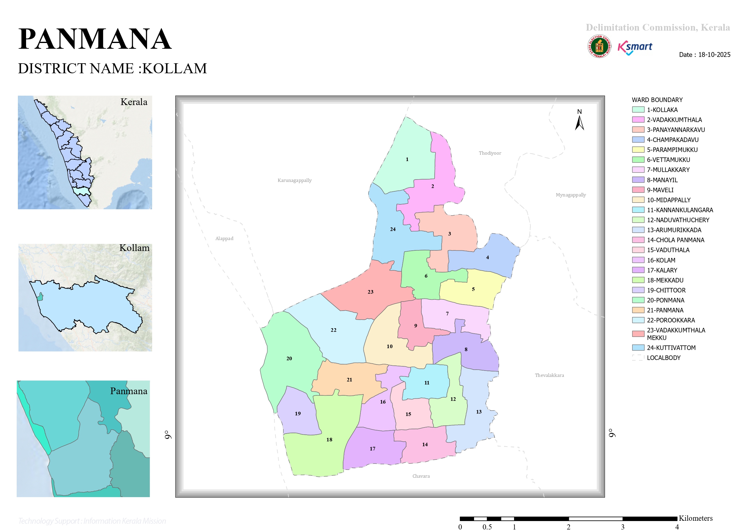 Ward Map
