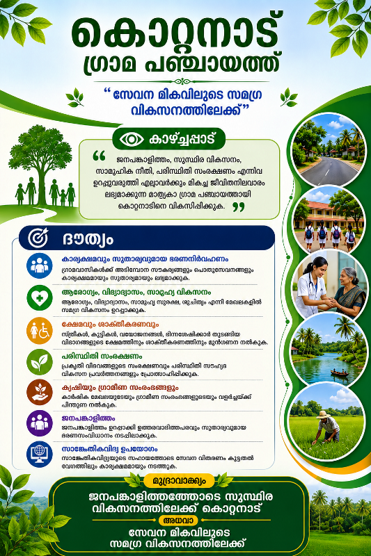 കാഴ്ചപ്പാടും ദൌത്യവും