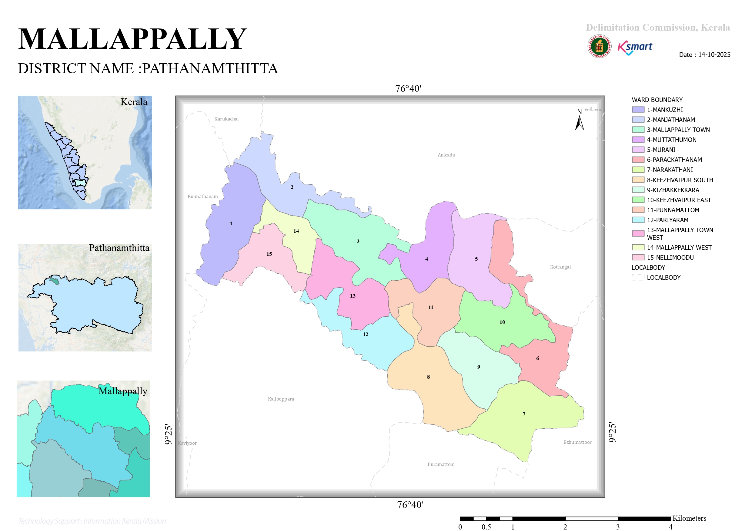 ward map