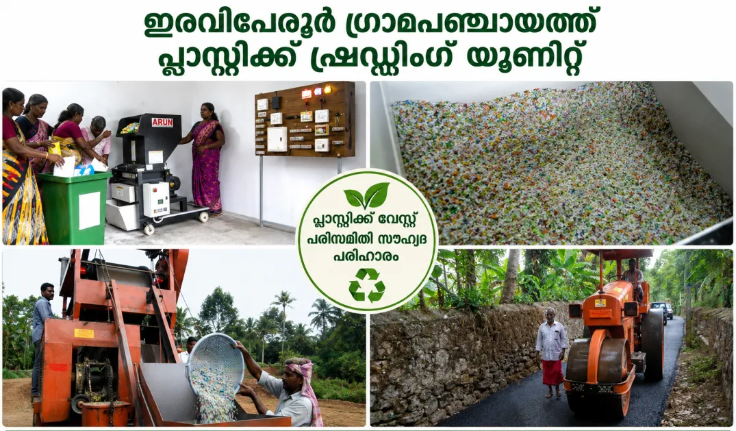 പ്ലാസ്റ്റിക്ക് ഷ്രഡ്ഡിംഗ് യൂണിറ്റ്