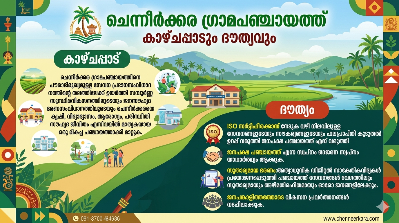 കാഴ്ചപ്പാടും  ദ‍ൗത്യവും