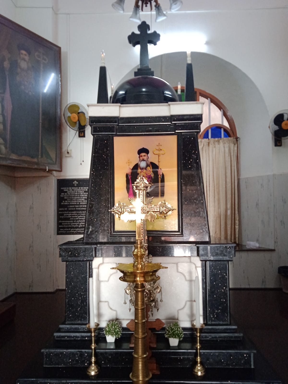 Manjanikkara Dayara is a monastery of the Syriac Orthodox Church 