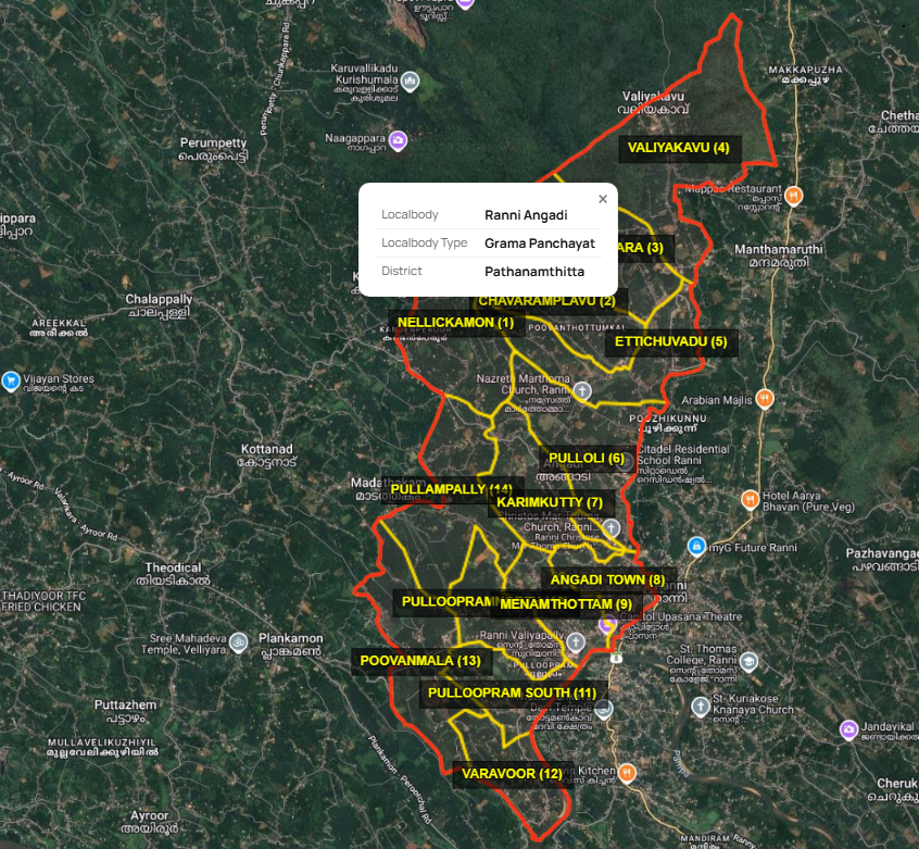 Ward Map