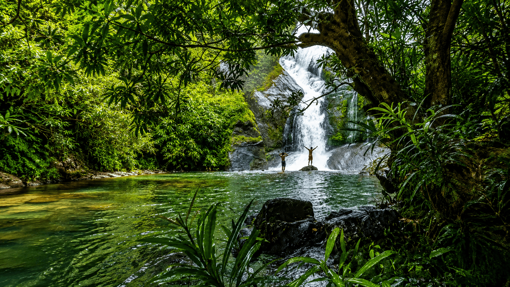 Monpilavu Water Falls
