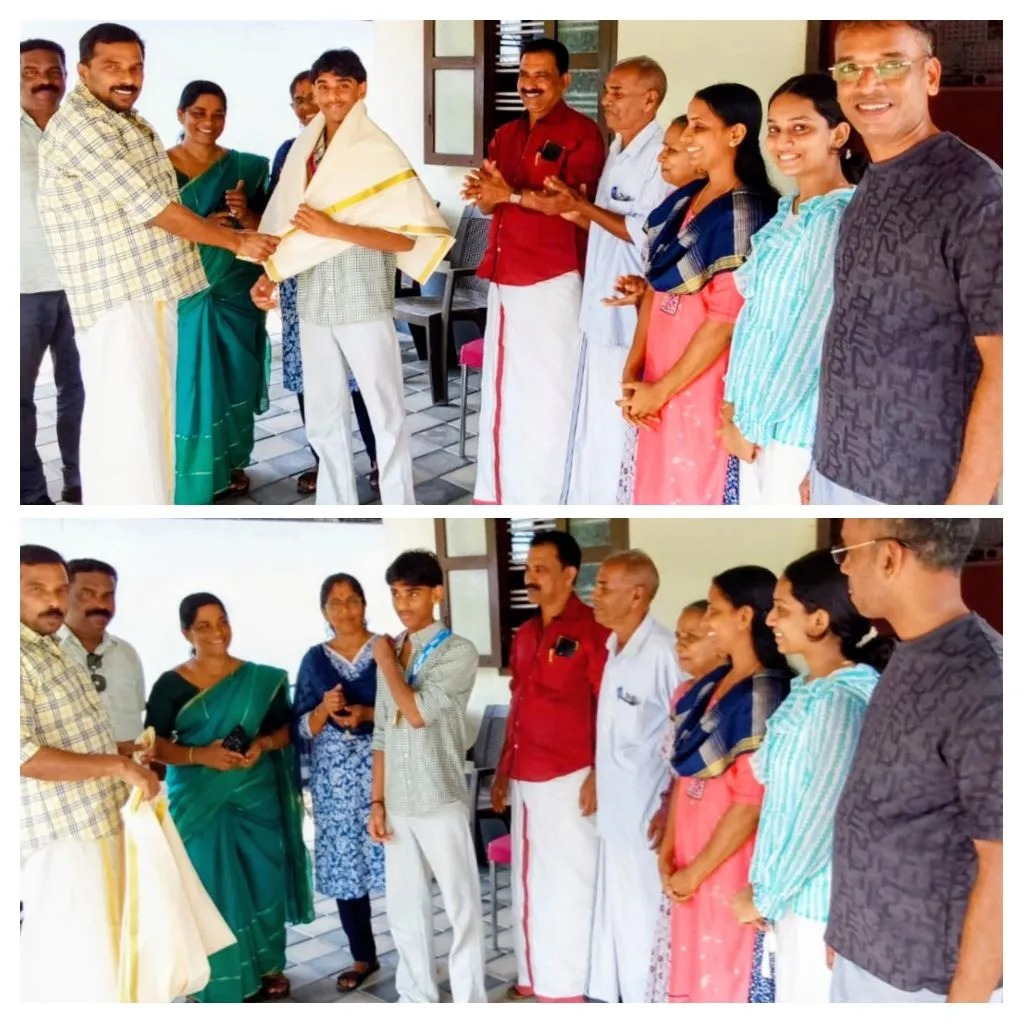 സ്ക്കൂൾ കായിക മേളയിൽ സ്വർണ്ണമെഡൽ ജേതാവ്