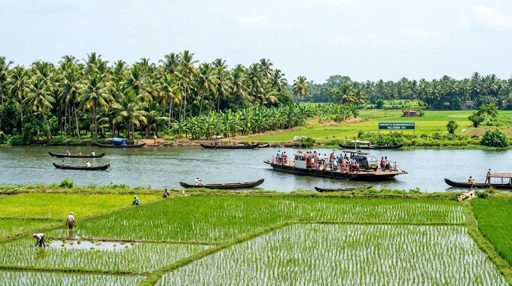 The landscape of Karuvata