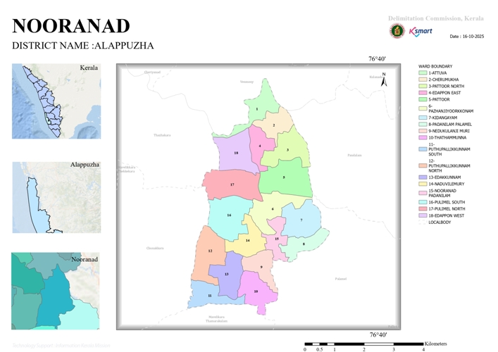 Nooranad GP Map