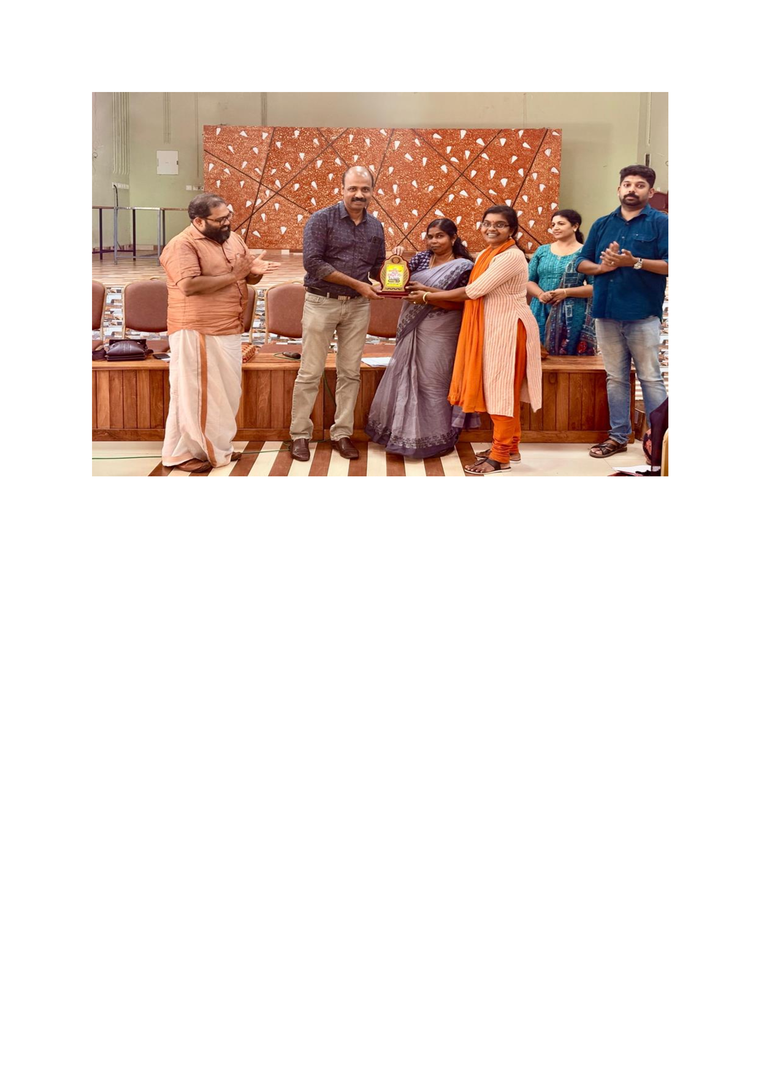 Thamarakulam was selected as the CDS with the highest turnover in the district for the years 2024-2025.