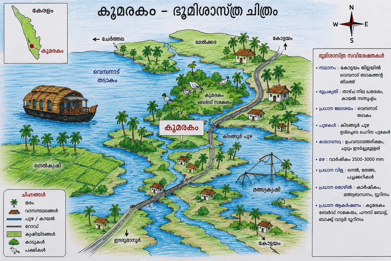 പഞ്ചായത്തിന്റെ ഭൂമിശാസ്ത്രം