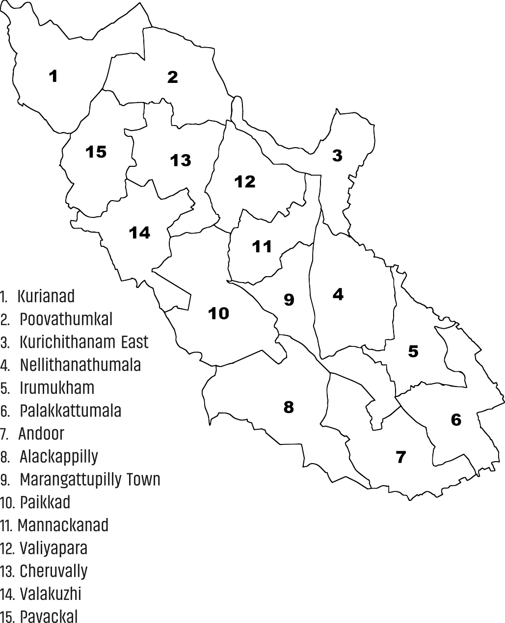 ward map