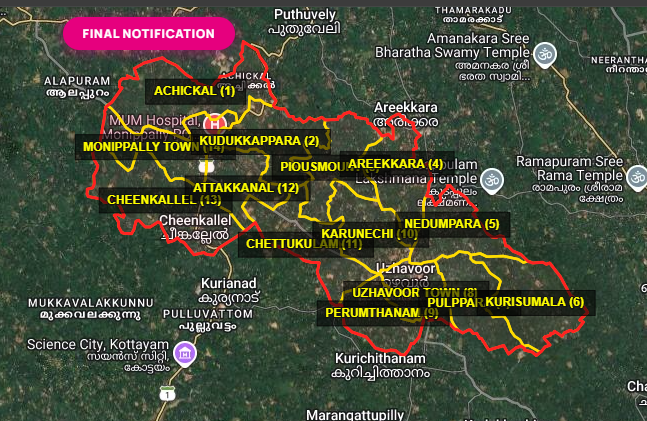 വാർഡ് മാപ്പ്
