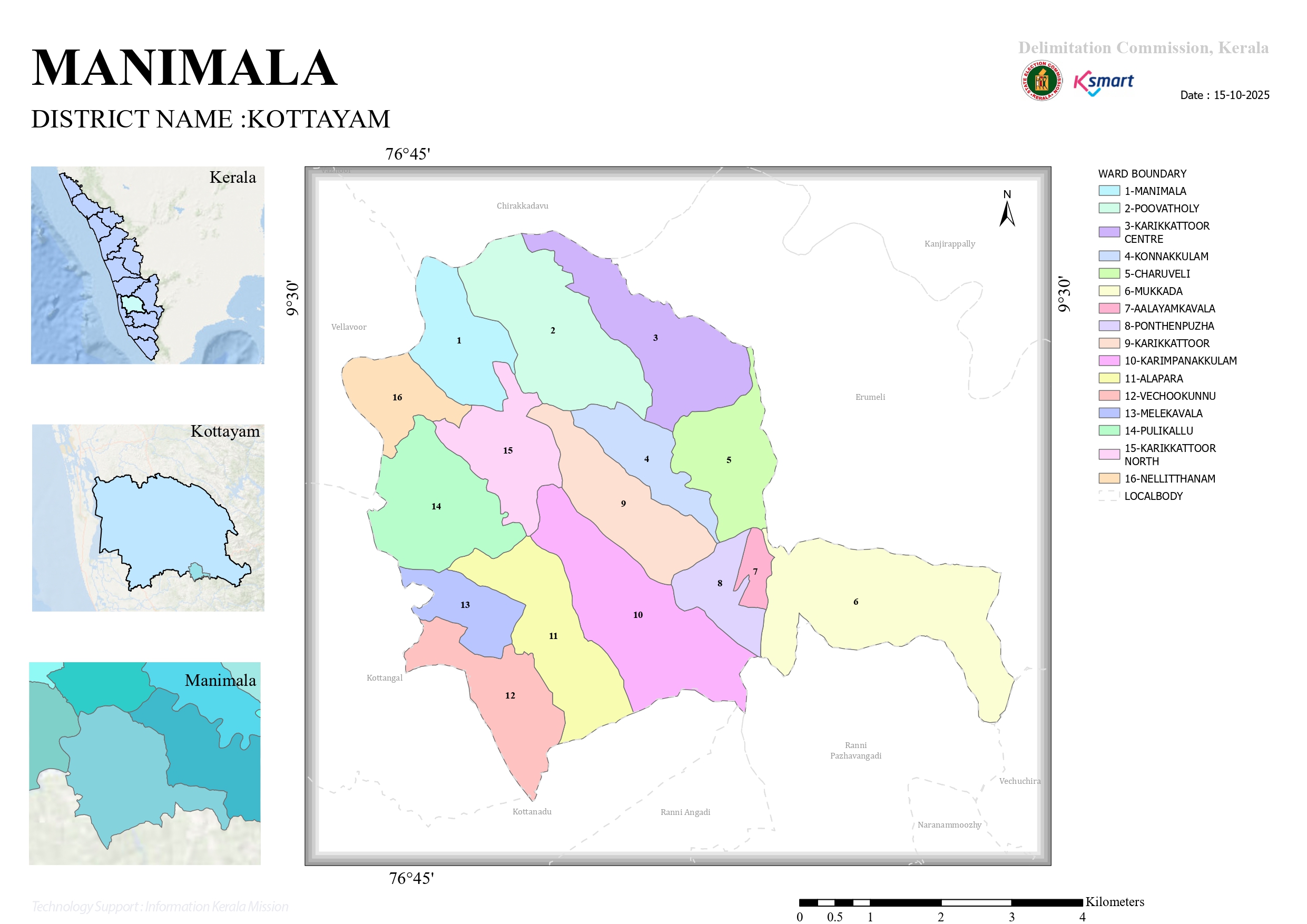 manimala map