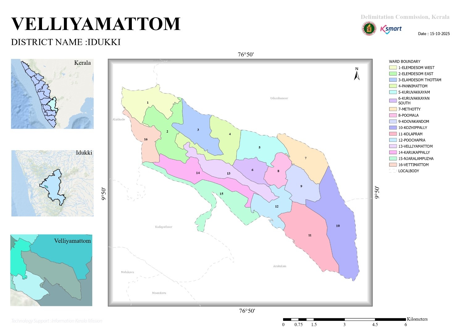 Ward Map