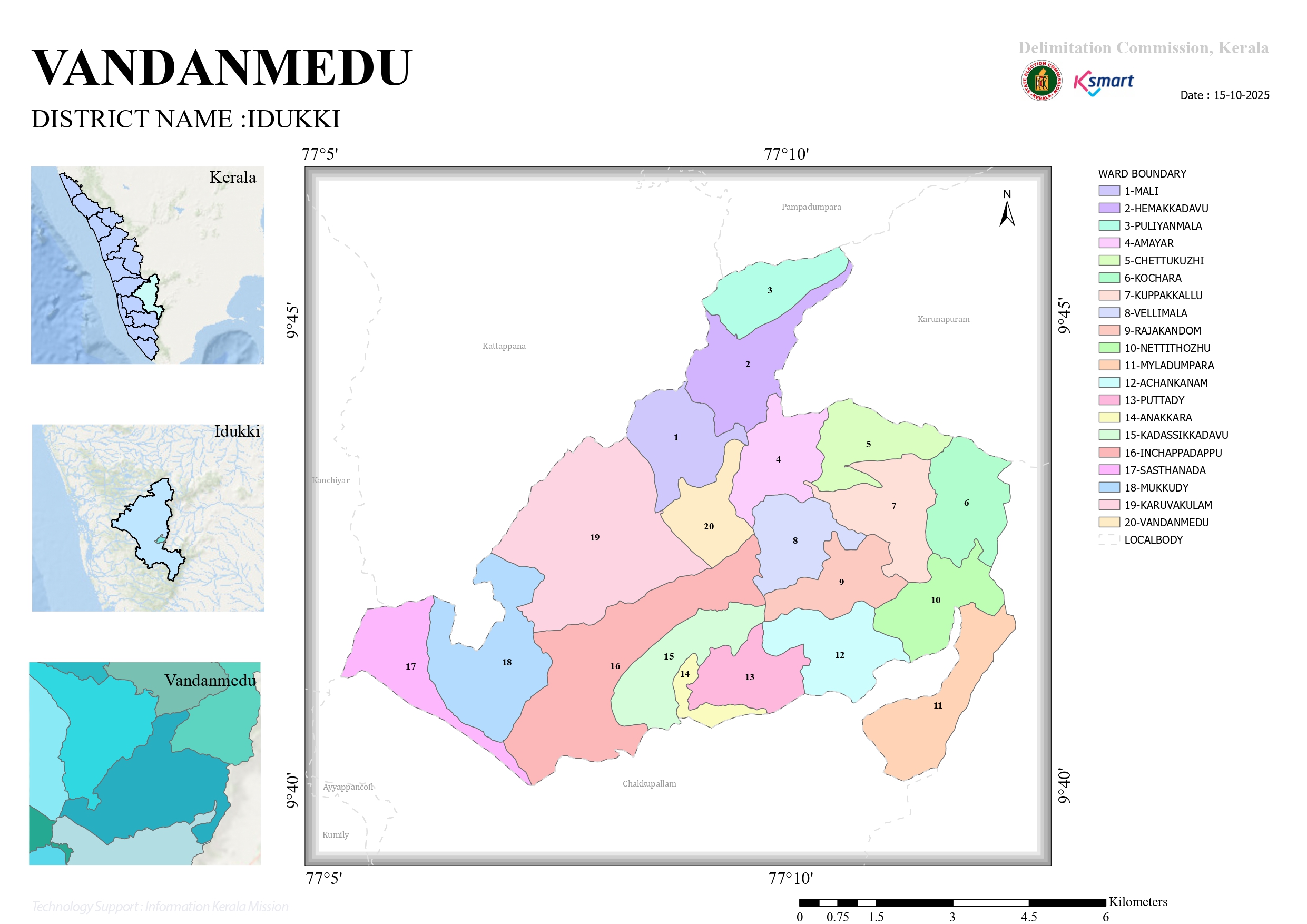 ward map