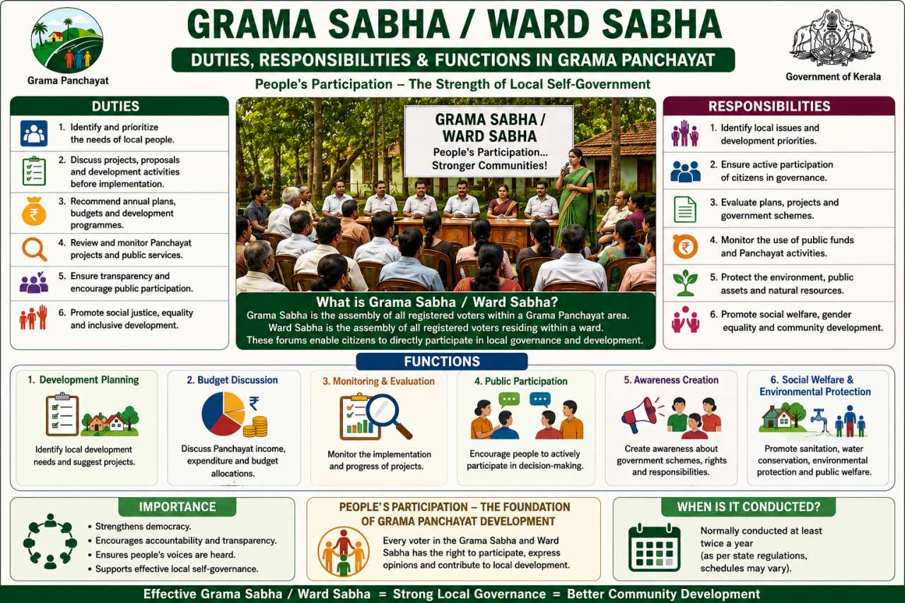Gramasabha/Ward sabha