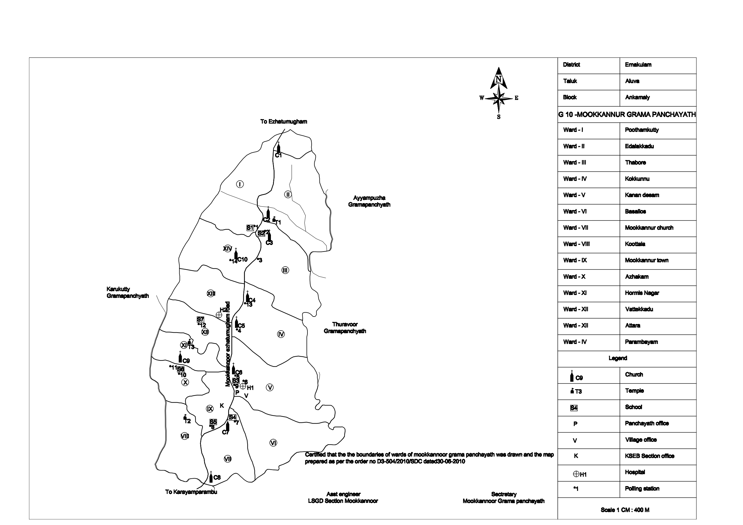 Ward Map 2015