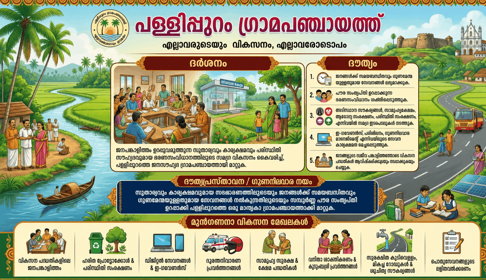 കാഴ്ചപ്പാടും ദൌത്യവും