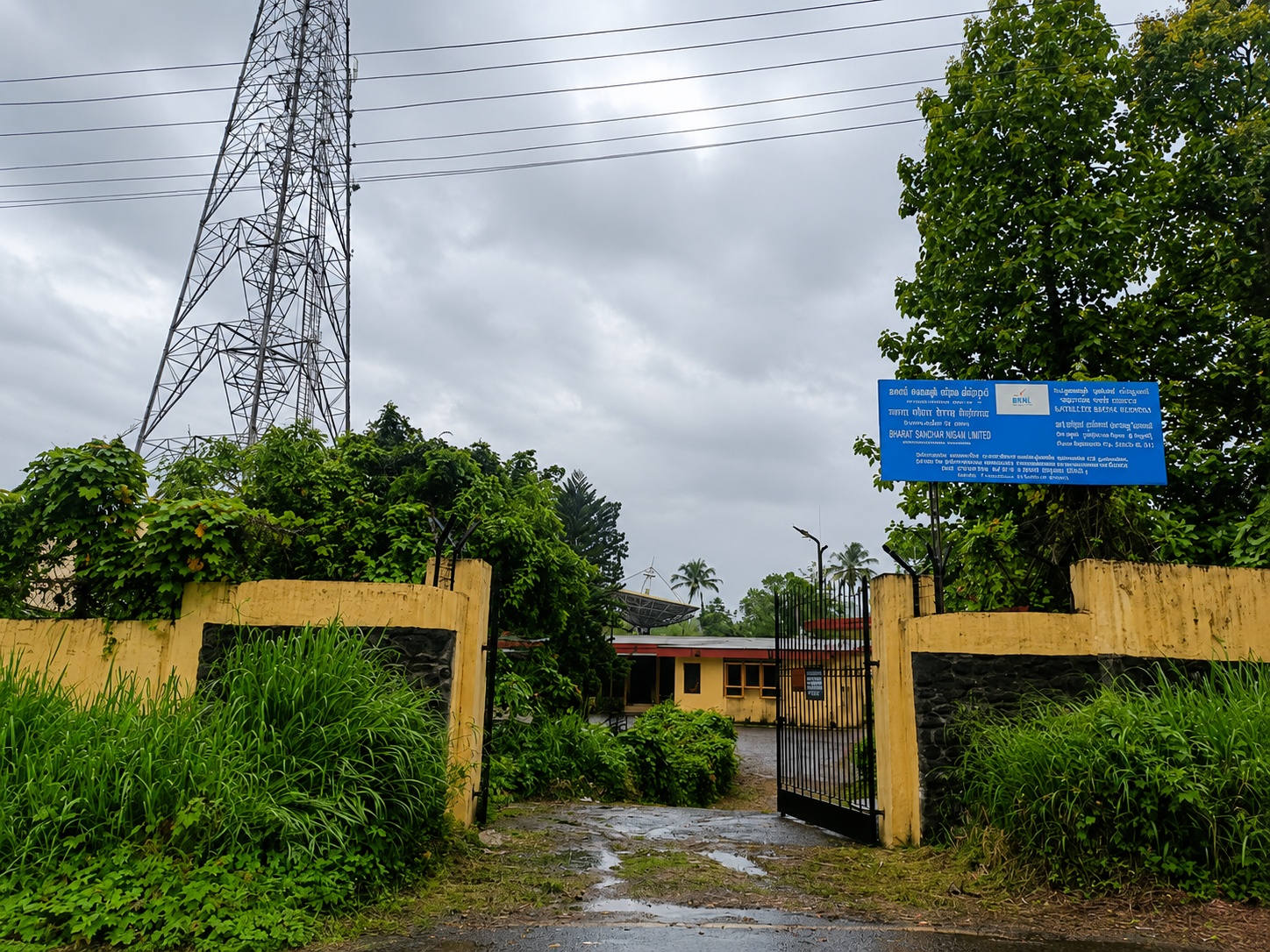 സാറ്റലൈറ്റ് എർത്ത് സ്റ്റേഷൻ