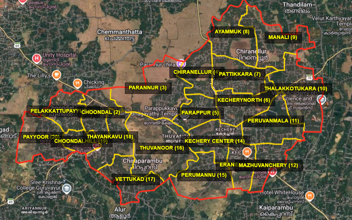 wards