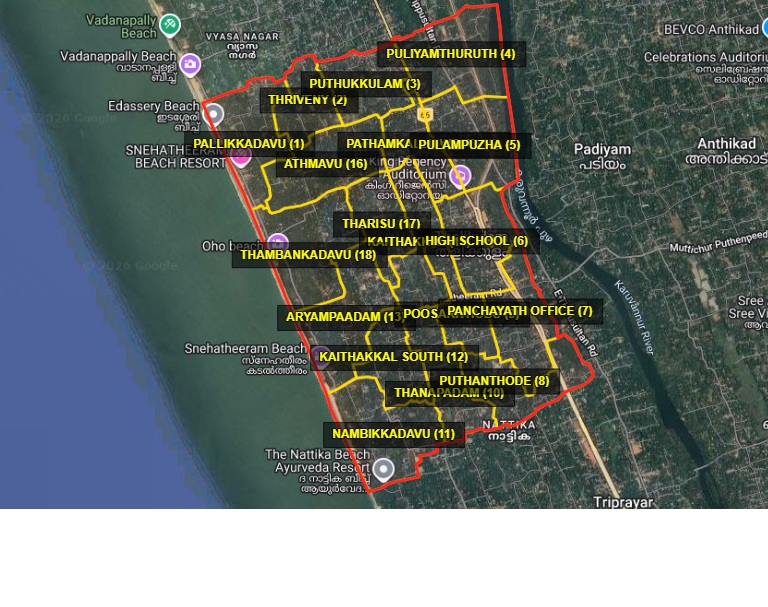 ward map