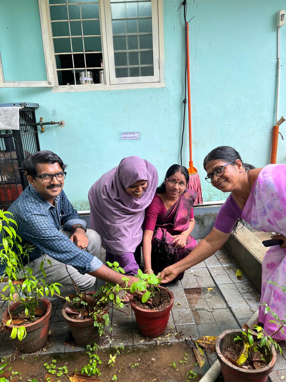 Planting plants