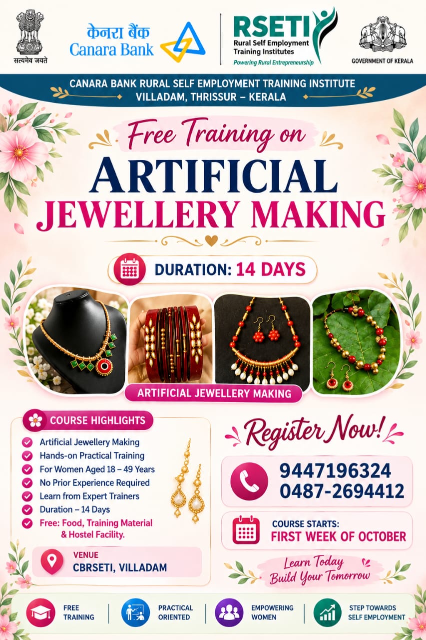 Free training in jewelry making