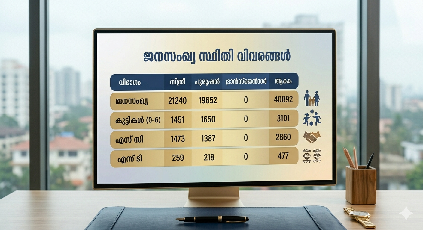 ജനസംഖ്യ സ്ഥിതി വിവരങ്ങള്‍