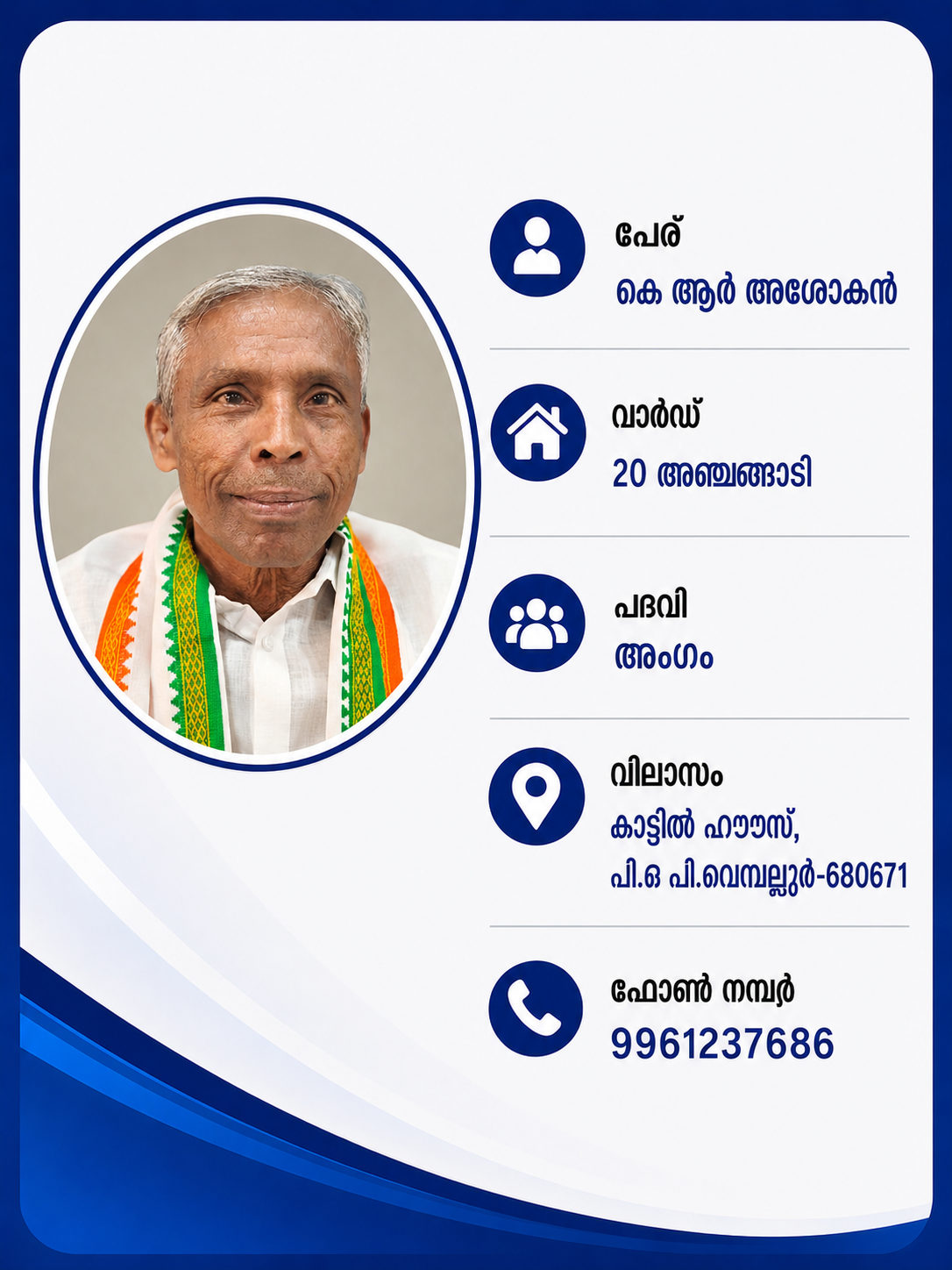 കെ ആർ അശോകൻ