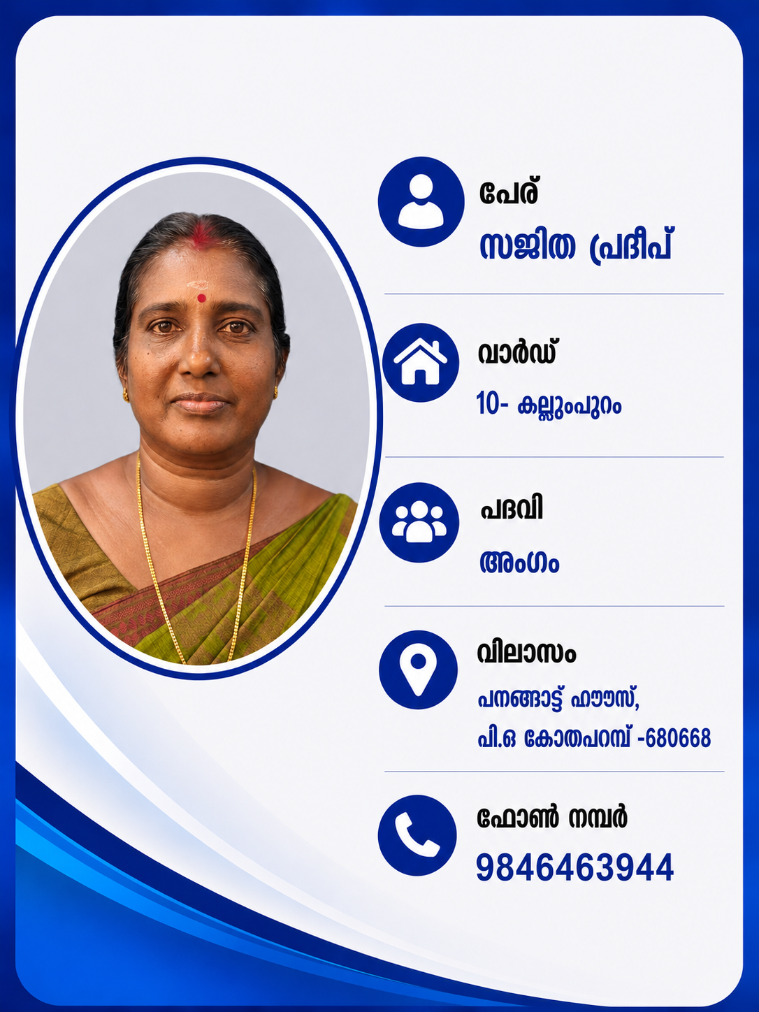 സജിത പ്രദീപ്
