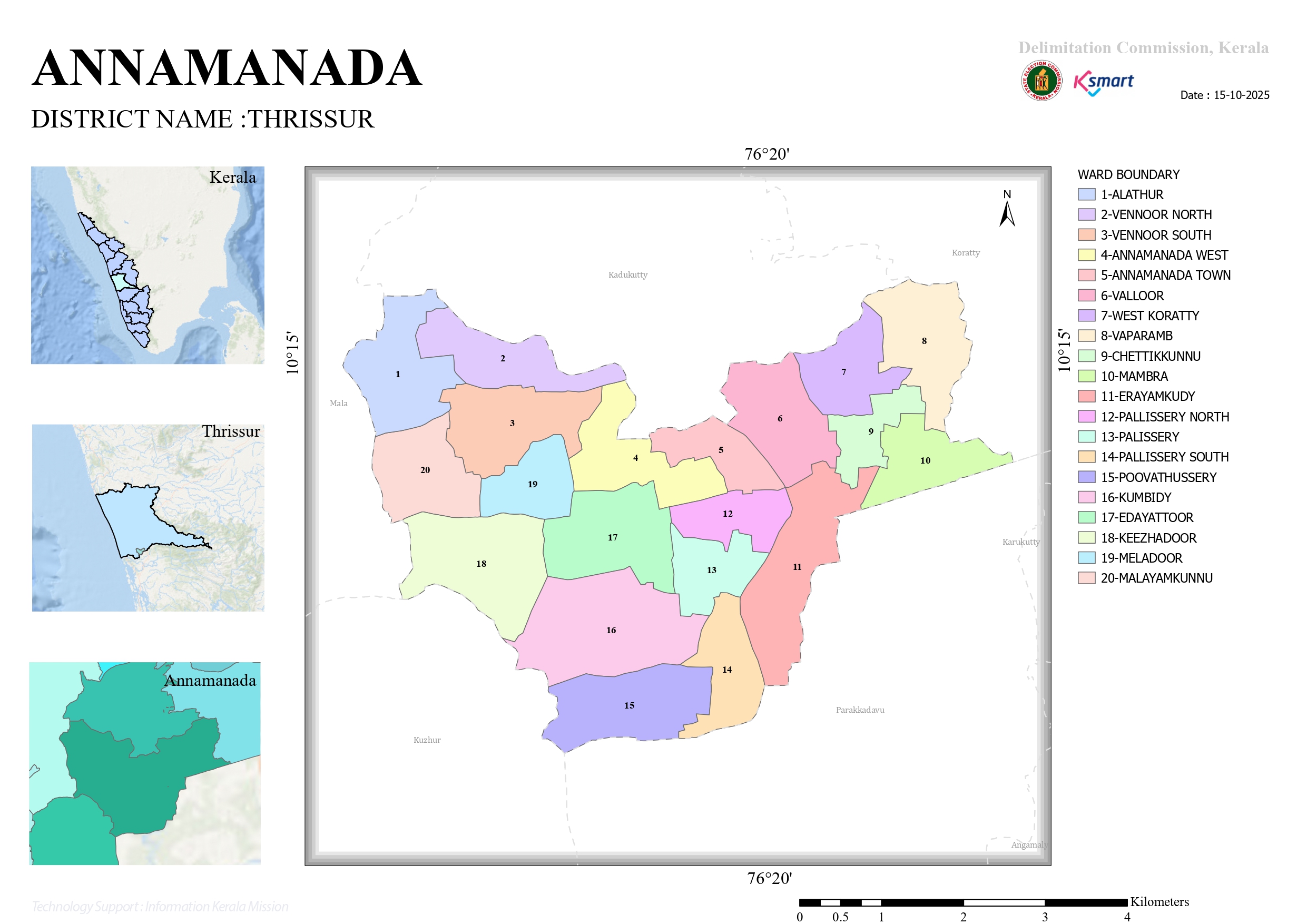 Ward Map