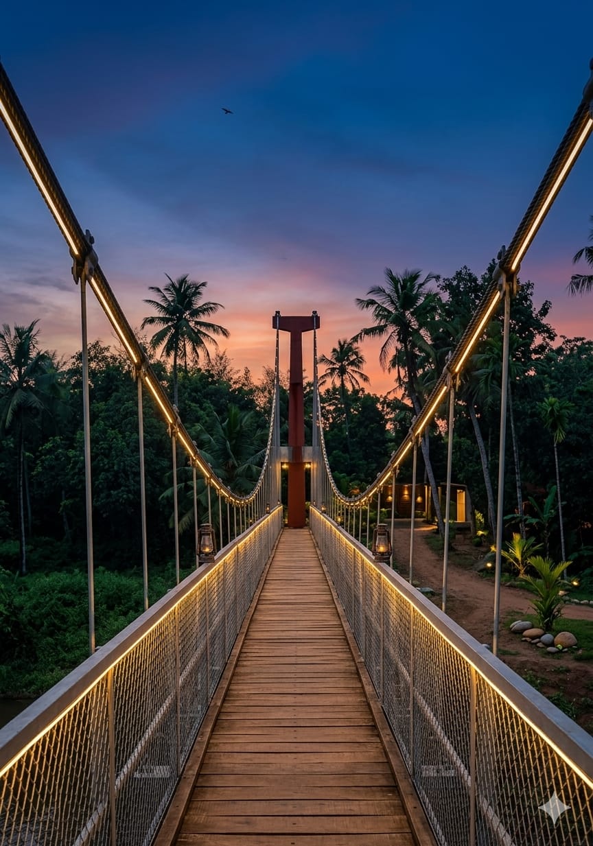 കുണ്ടൂർ പായ്തുരുത്ത് തൂക്കുപാലം