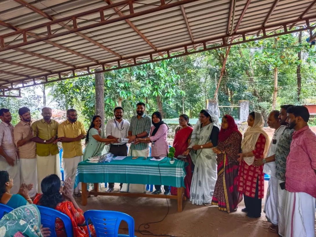 കപ്പൂർ ഗ്രാമപഞ്ചായത്ത് കിഡ്നി രോഗികൾക്കുള്ള ഡയലൈസർ വിതരണം
