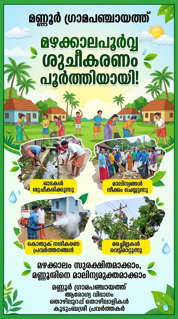 മഴക്കാലപൂർവ്വ ശുചീകരണം