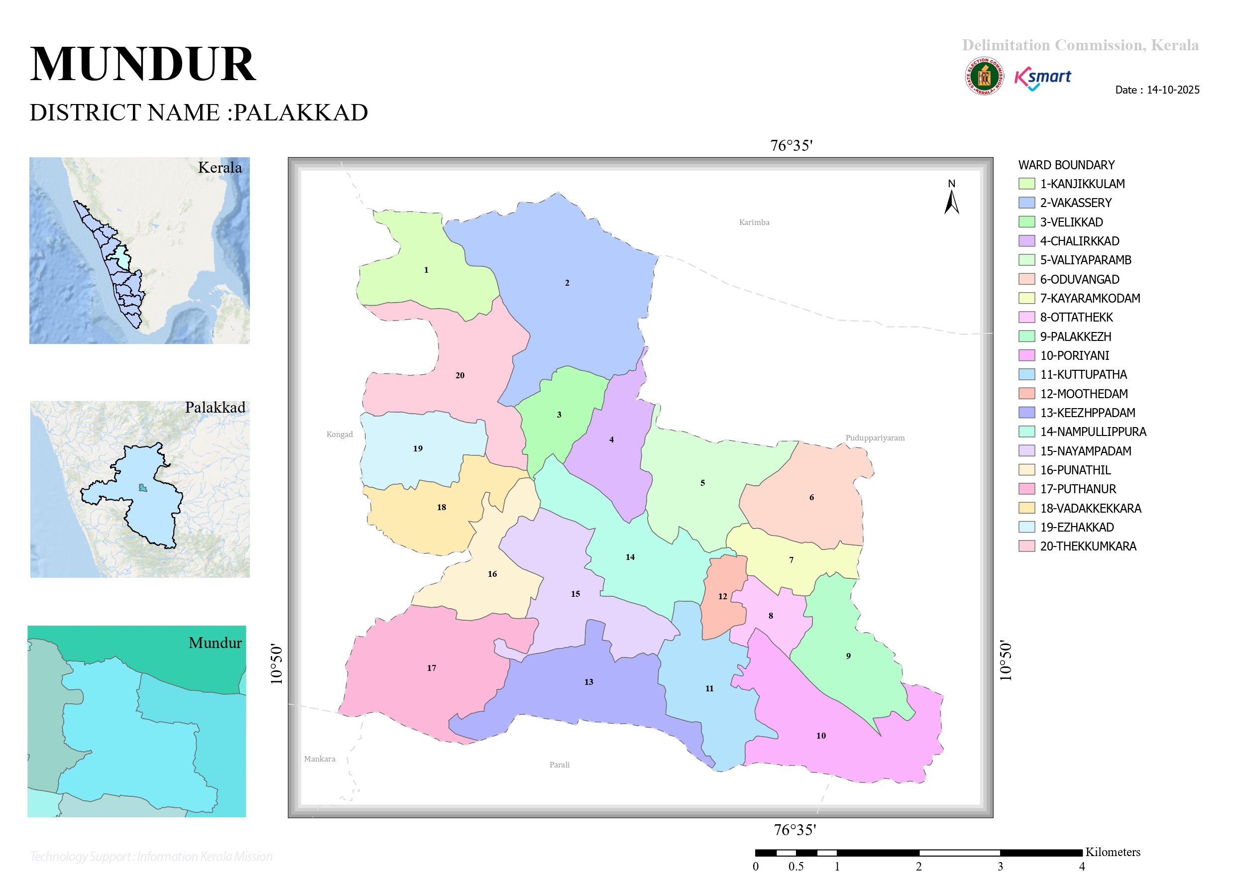 WARD MAP