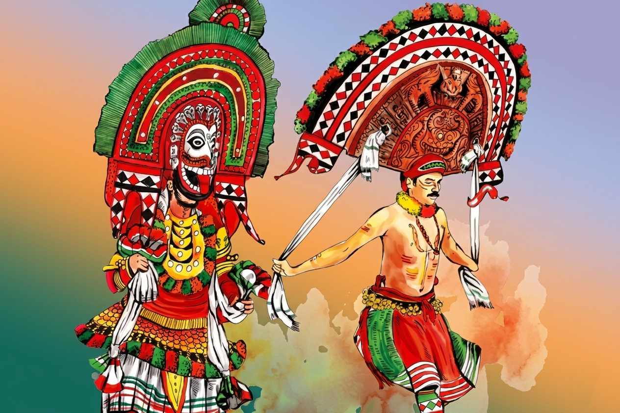 പൂതുനും തിറയും