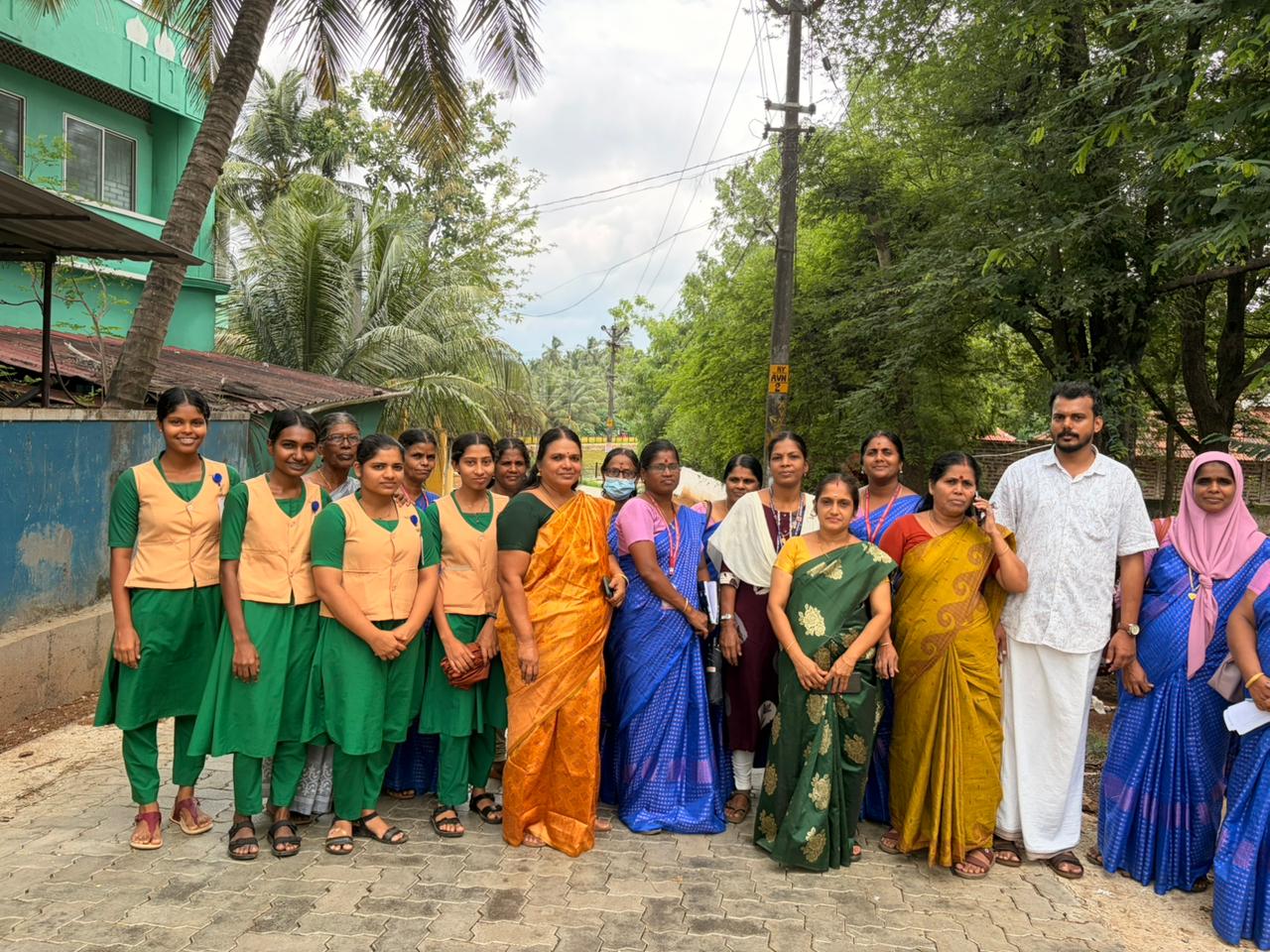 Ward visiting with Haritha Karma Sena 