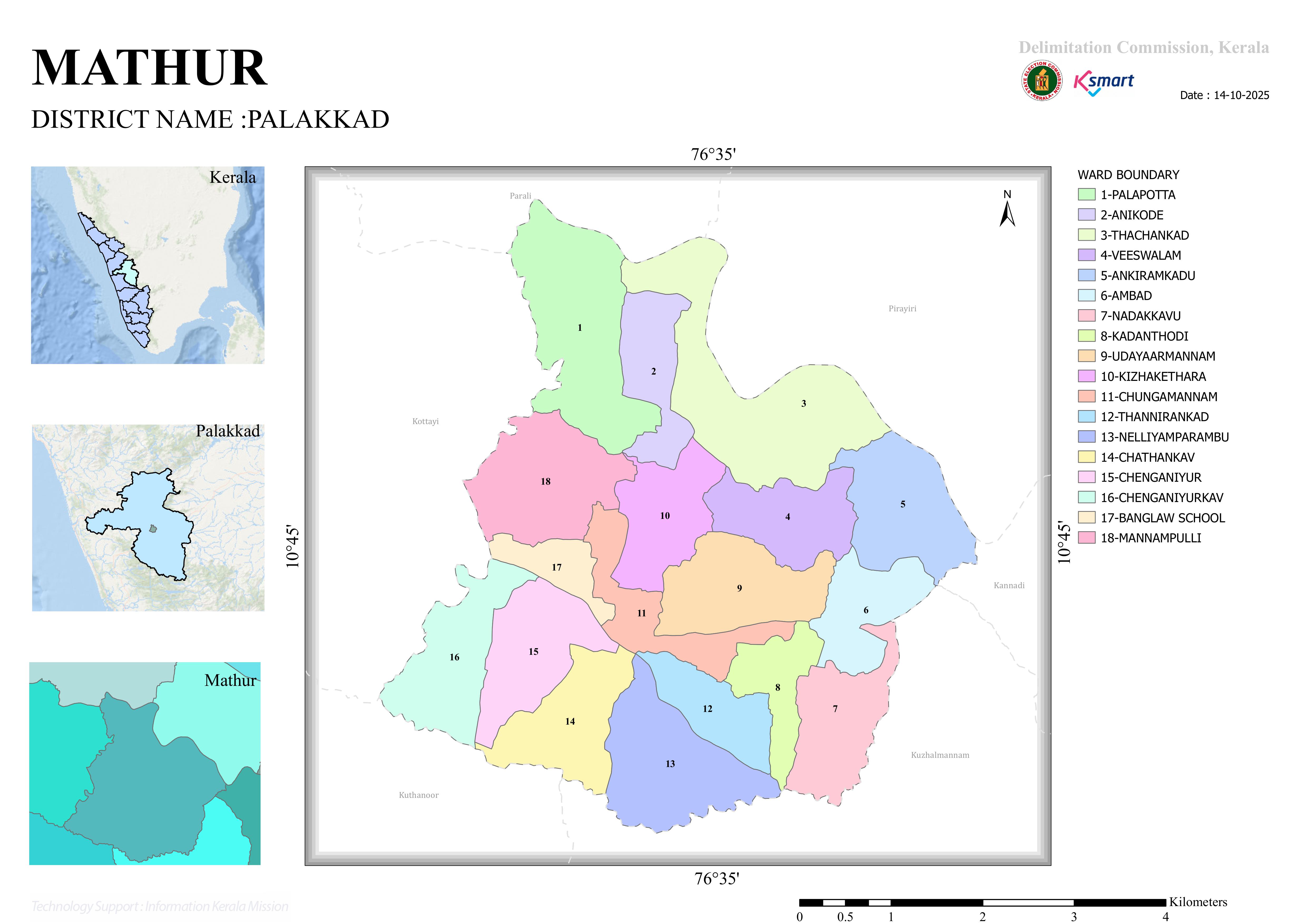 WARD MAP