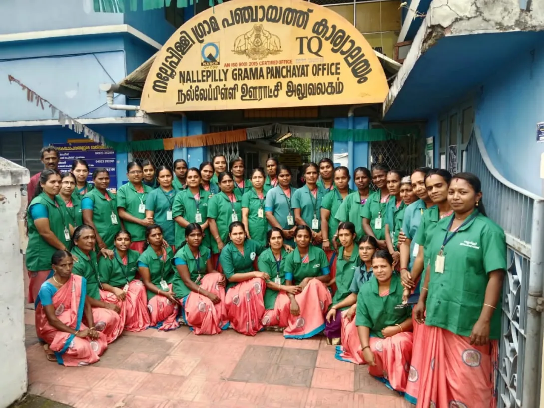 ഹരിതകർമ്മ സേന-നല്ലേപ്പിള്ളി ഗ്രാമപഞ്ചായത്ത്