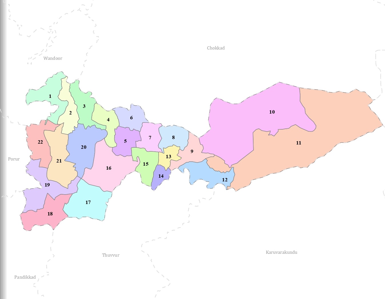 ward map