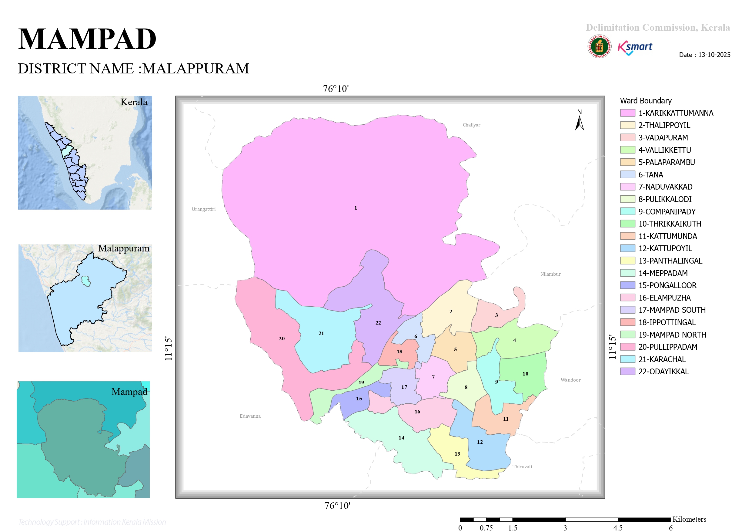 ward map
