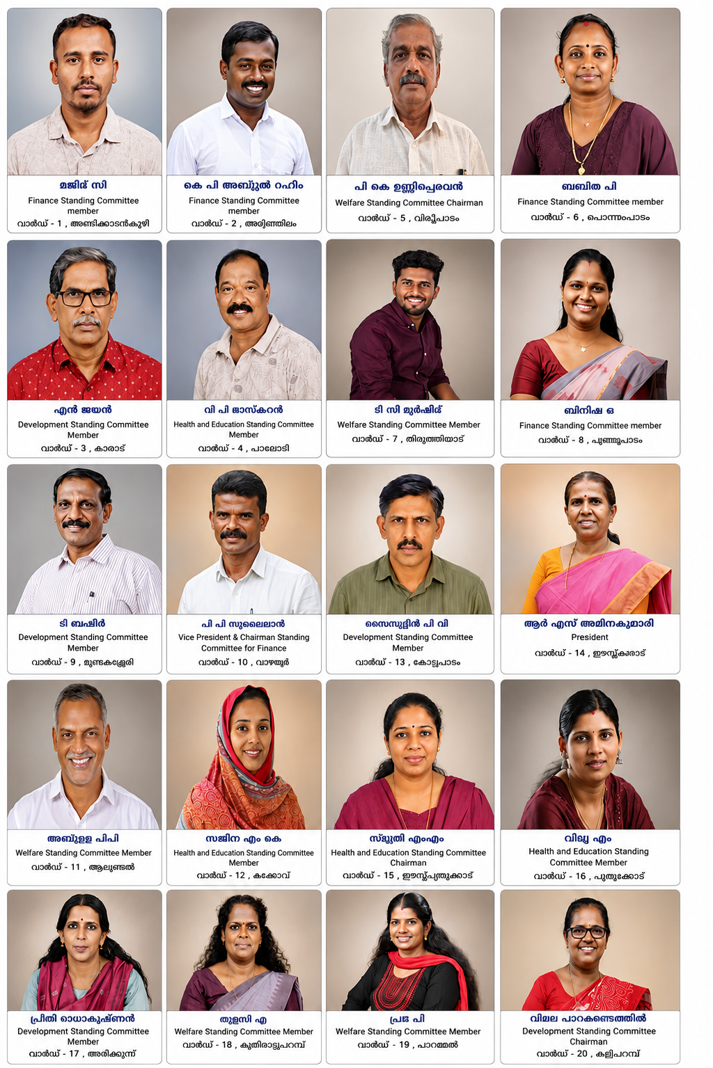 ജനപ്രതിനിധികൾ